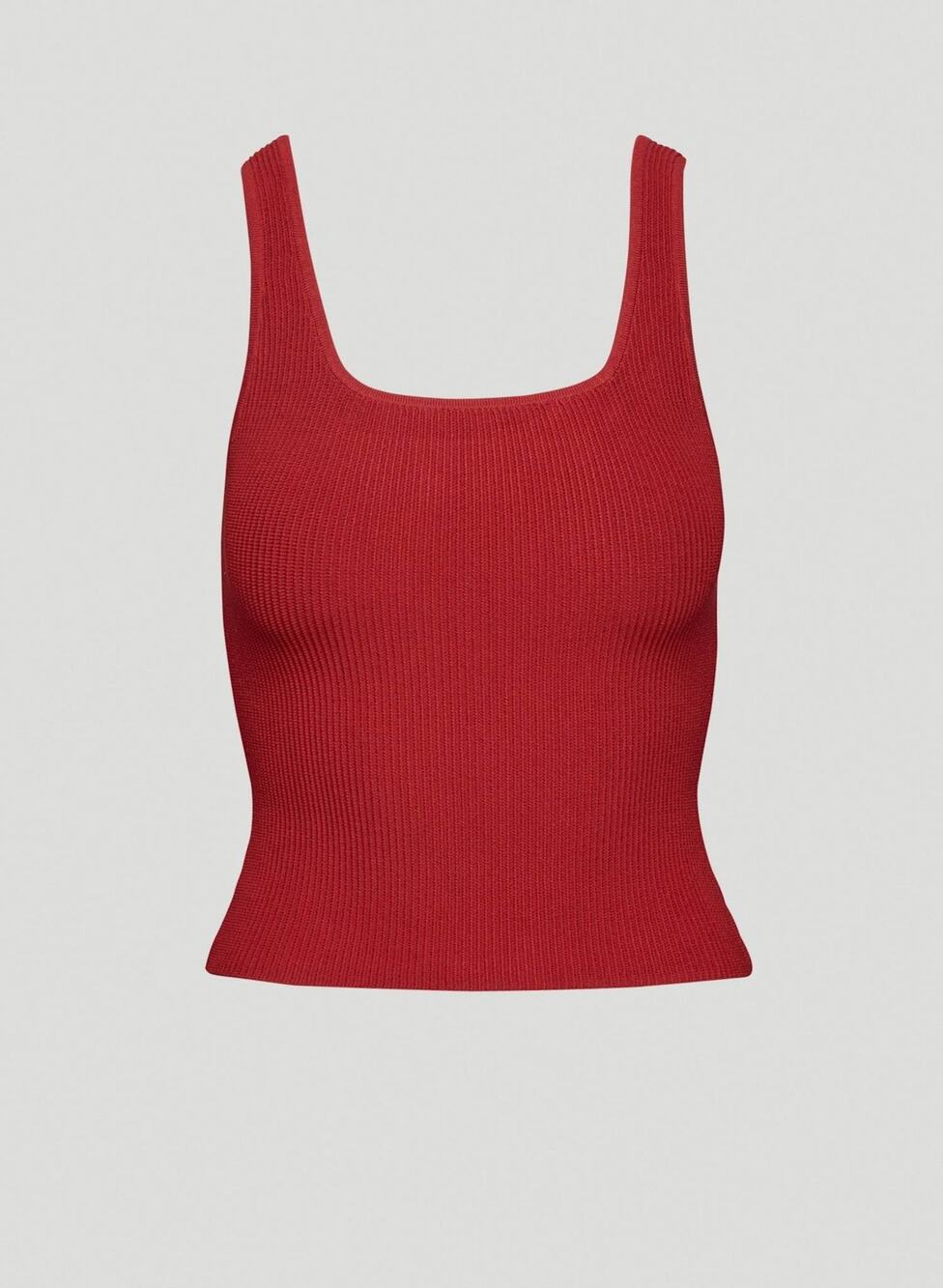 Aritzia Sculpt Knit Squareneck Tank Top - M